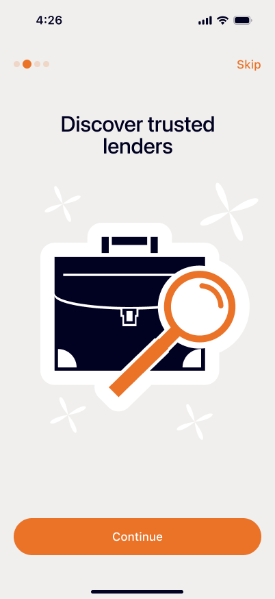 Onboarding: transparent matching